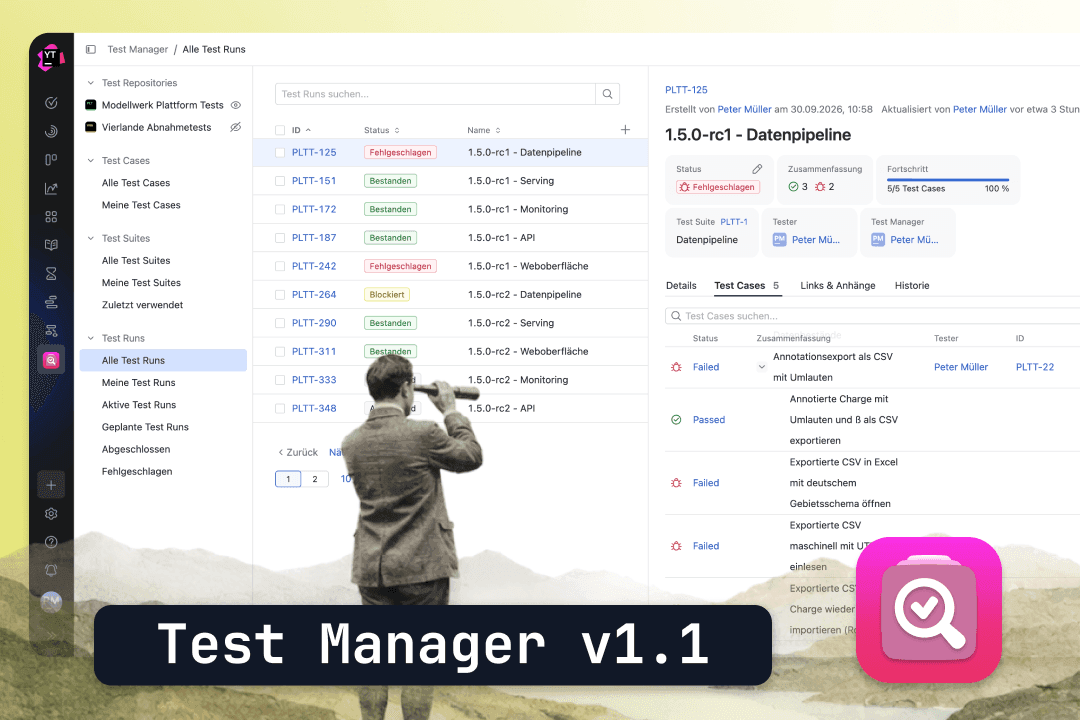Test Manager 1.1 für YouTrack Test Manager 1.1 für YouTrack